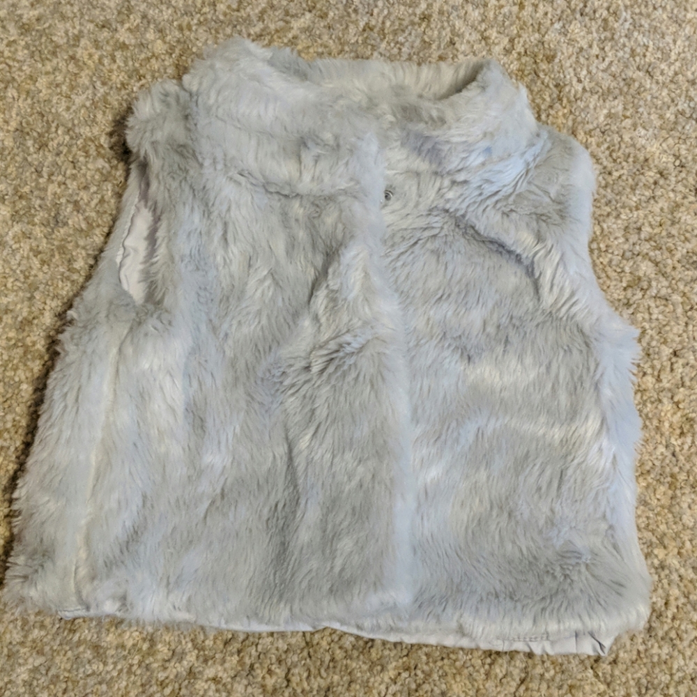 Carter's faux fur lined vest